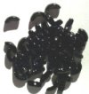 50 10mm Black Angel Wing Beads